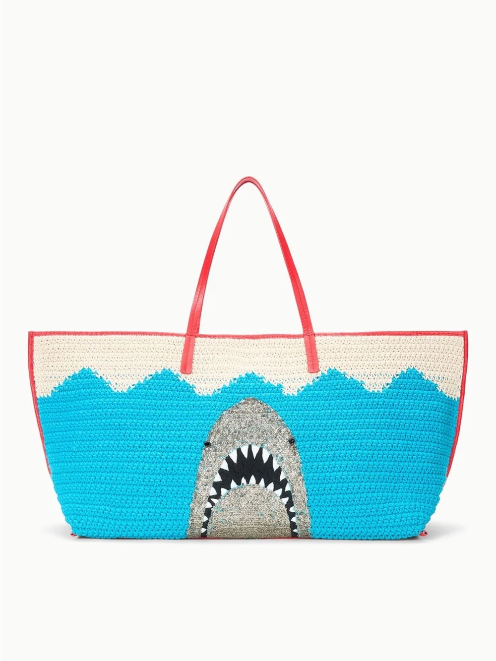 STAUD - CHRISTOS LARGE TOTE GREAT WHITE
